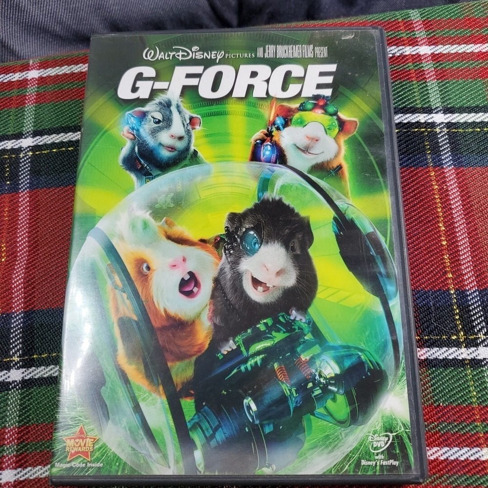 Disney G-Force DVD Kids Family Movie Green Action Comedy Jerry Bruckheimer 2009